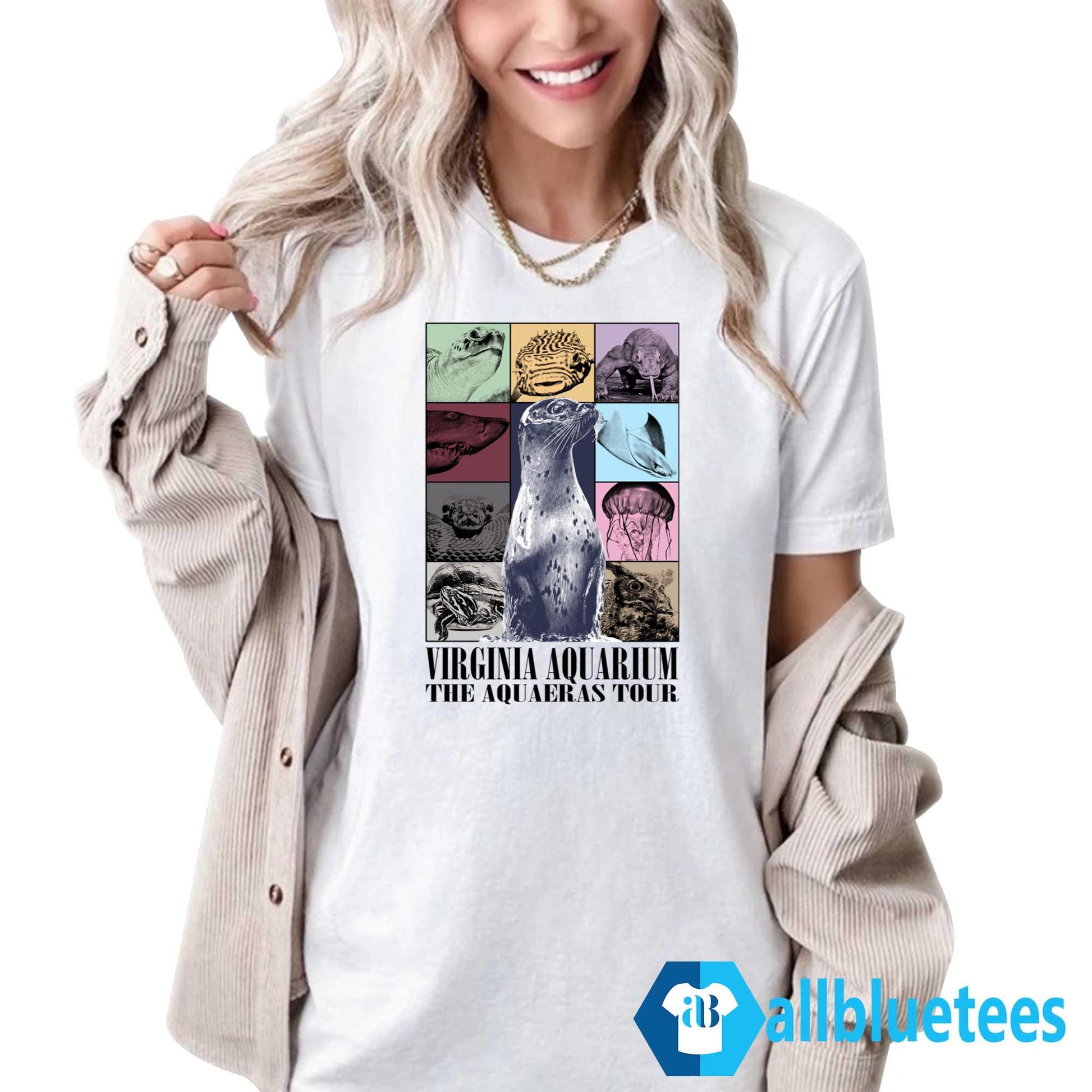 Virginia Aquarium The Aquaeras Tour Shirt