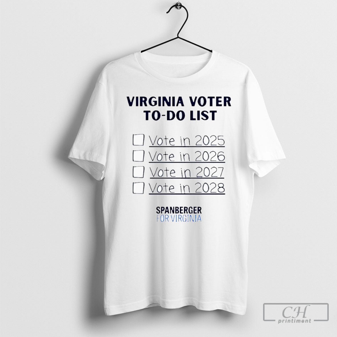 Virginia Voter To Do List Vote In 2025 Spanberger Sweater