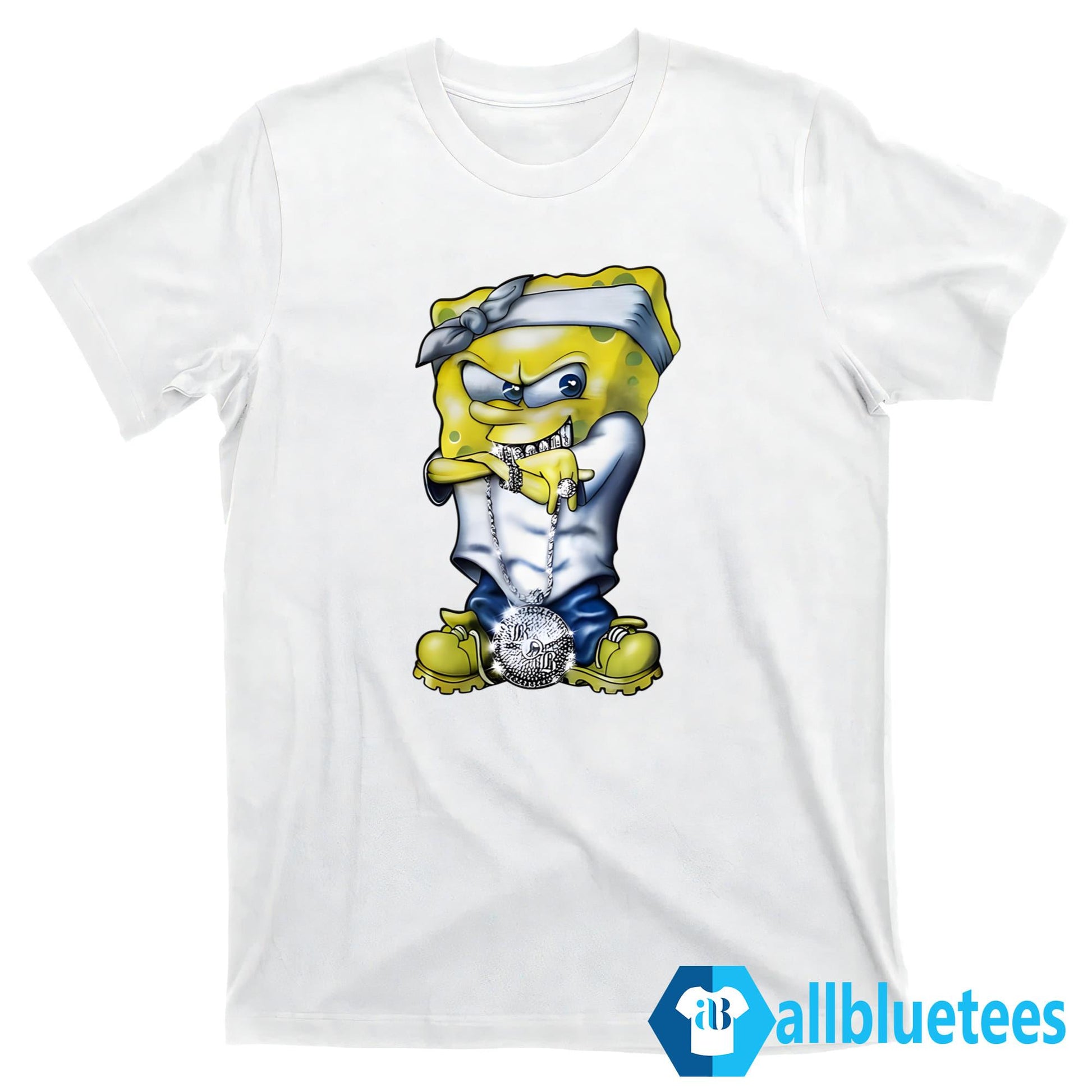 Vintage Gangsta Ghetto SpongeBob Shirt