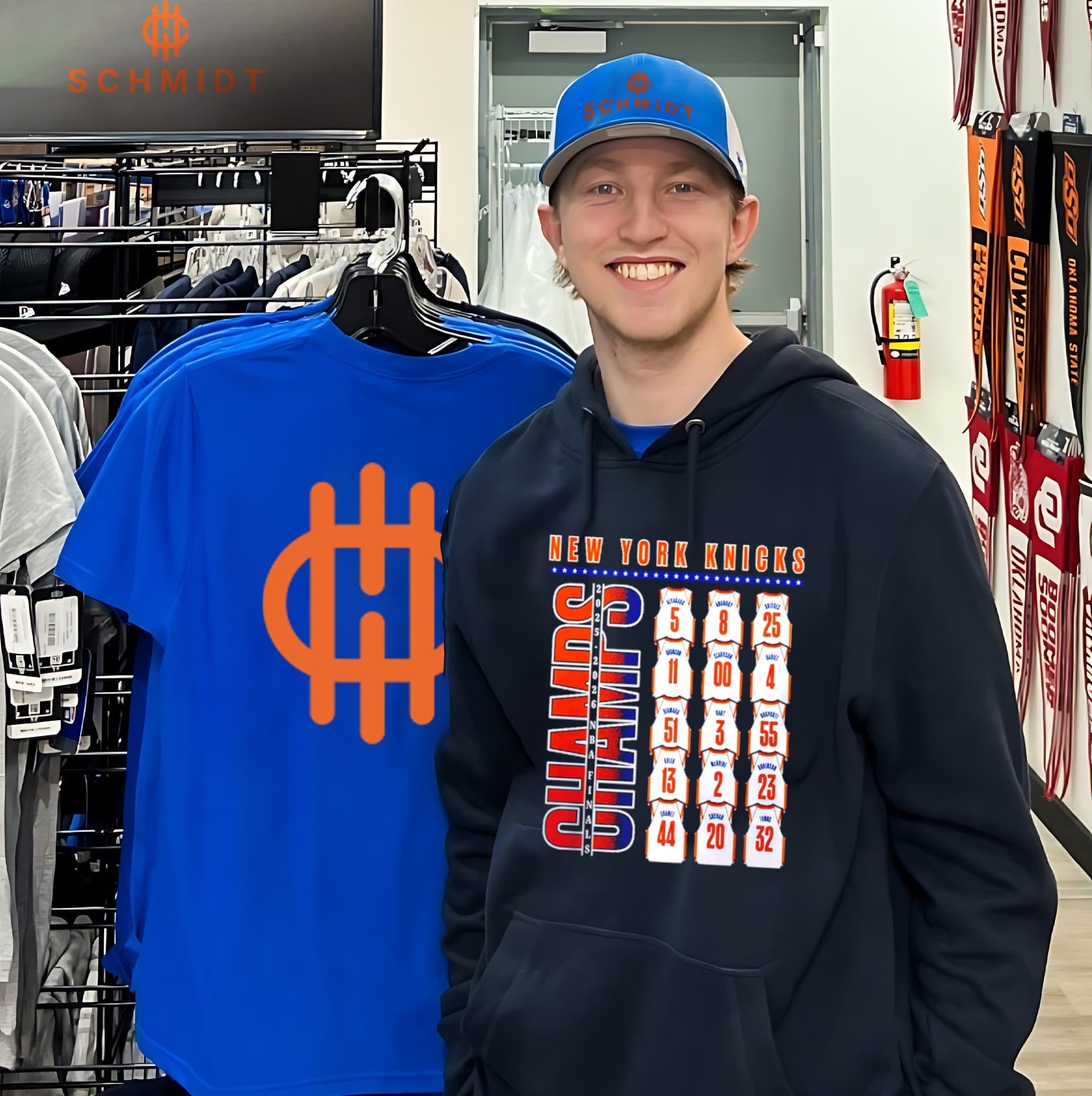 New York Knicks 2026 NBA Finals Champions Roster shirt