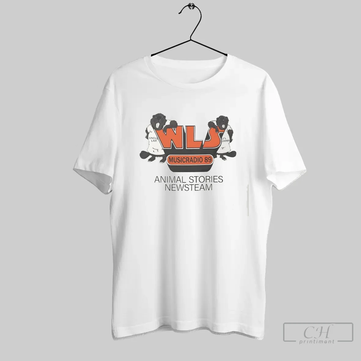 Wls Music Radio 89 Animal Stories Newsteam T Shirt