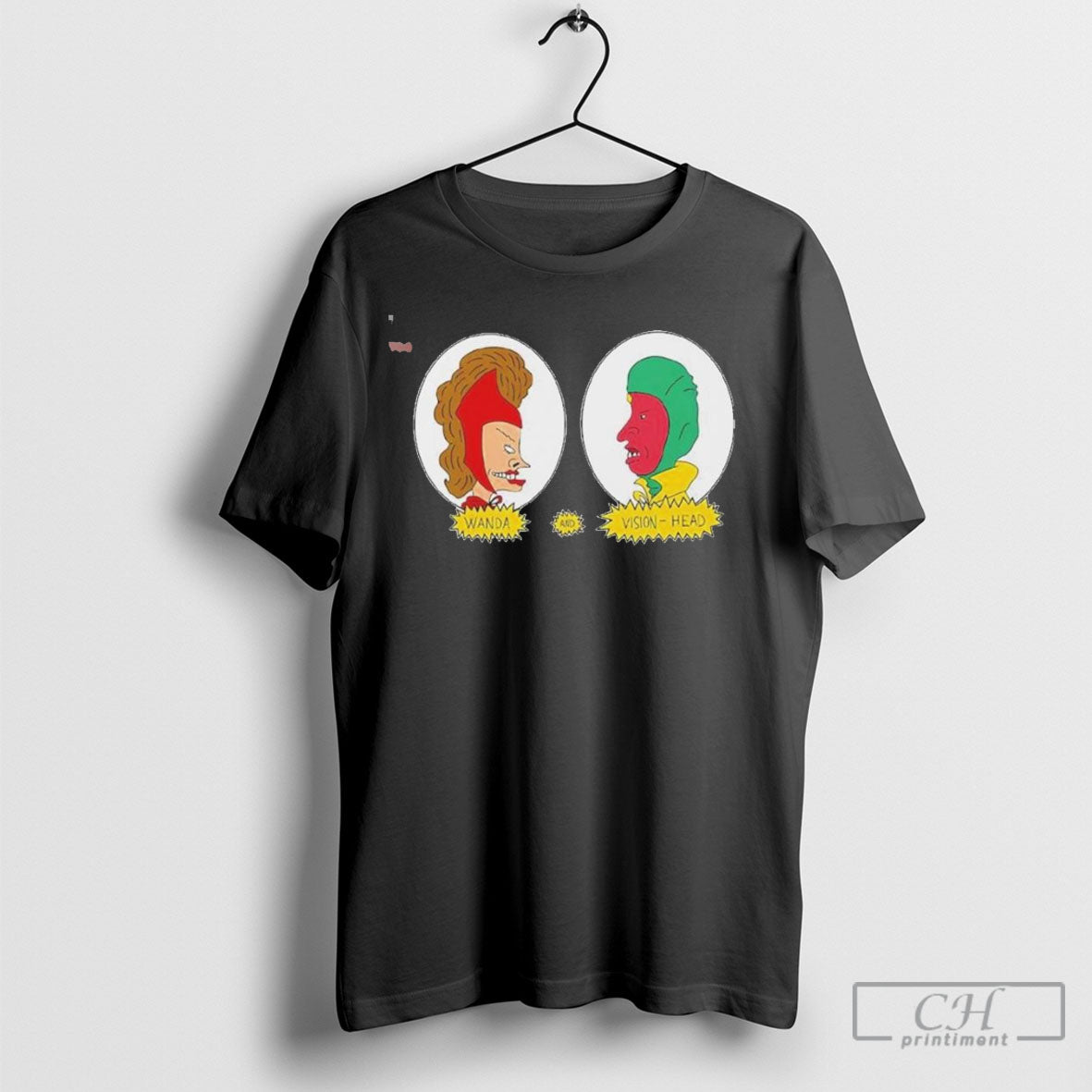 Wanda And Vision Head 2025 Shirt