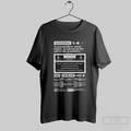 Warning Danger Vhs Tape T Shirt