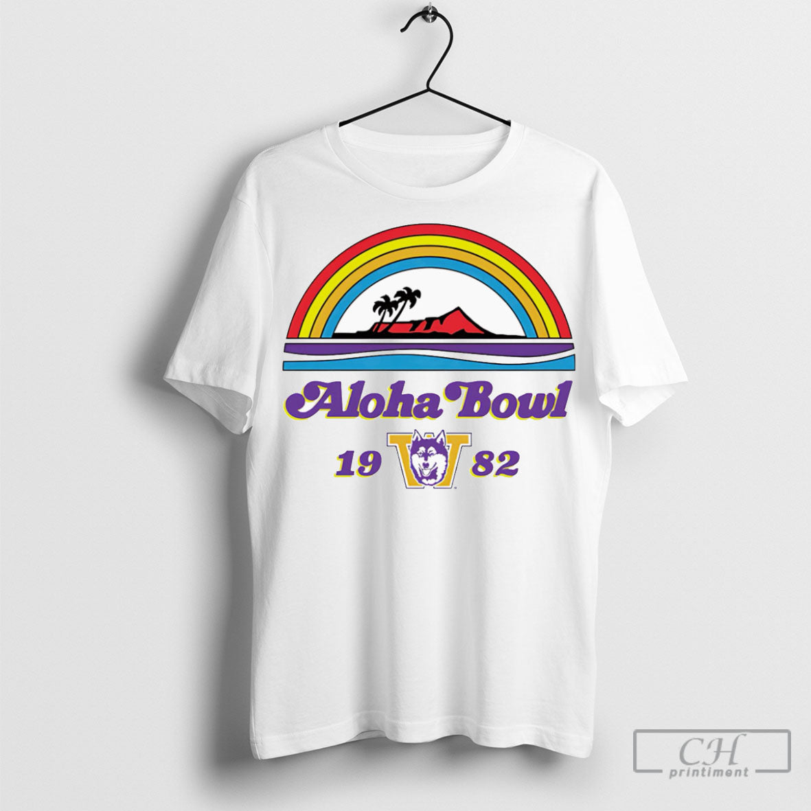 Washington 1982 Aloha Bowl Shirt