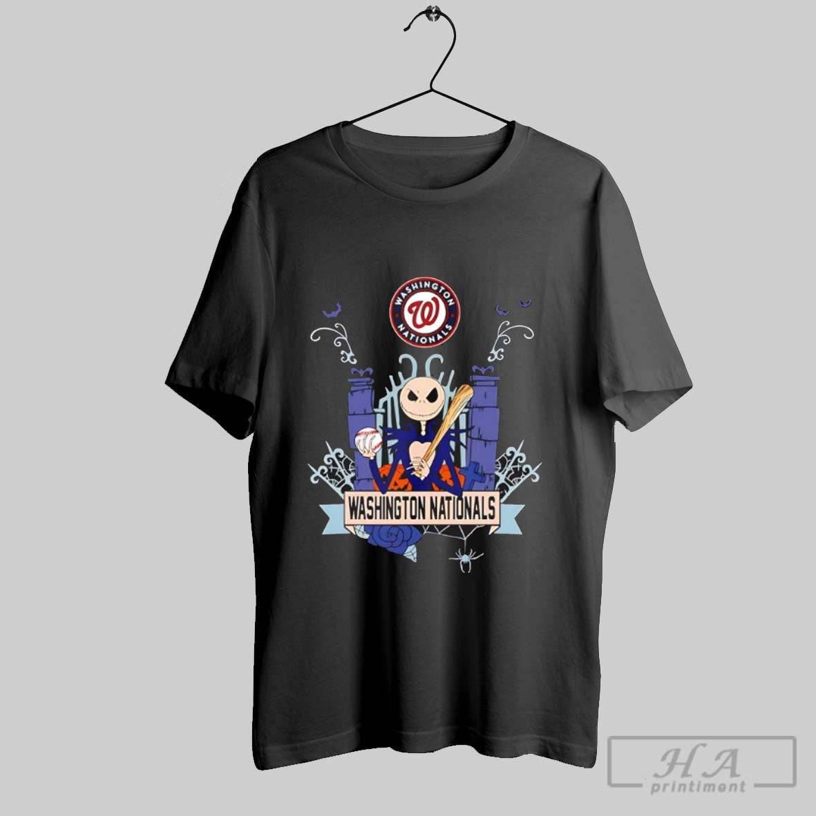 Washington Nationals Jack Skellington Halloween