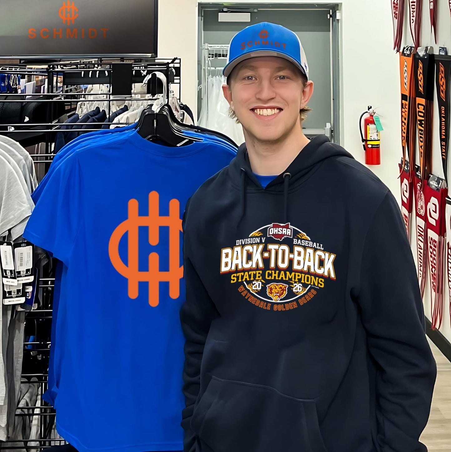 Waynedale Golden Bears 2026 OHSAA Baseball D5 Back-To-Back State Champions shirt