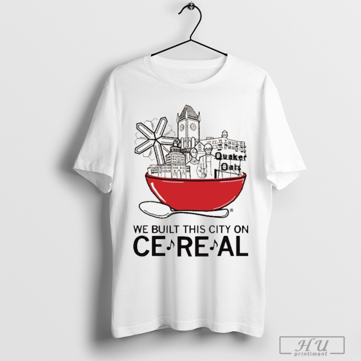 We Built This City On Cereal T Shirt