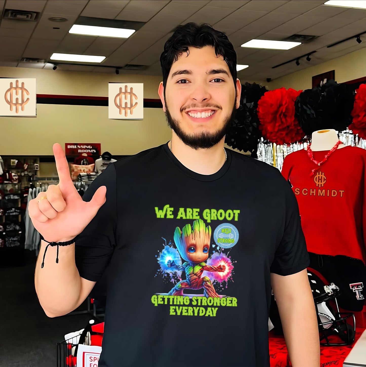 We are Groot from Guardians of the Galaxy getting stronger everyday shirt