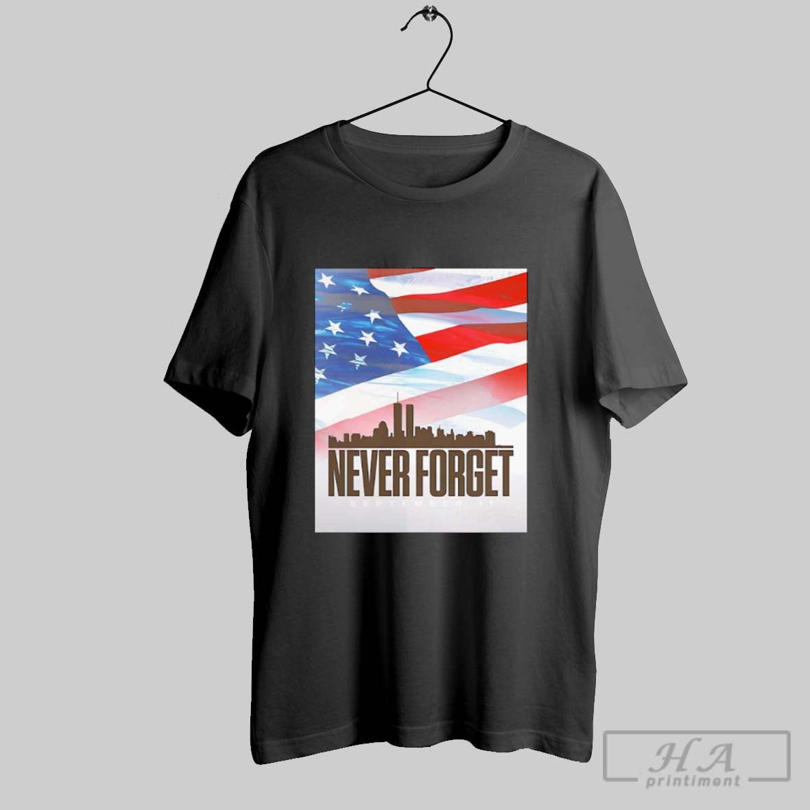 We Will Never Forget 9 11 2001 Skyline