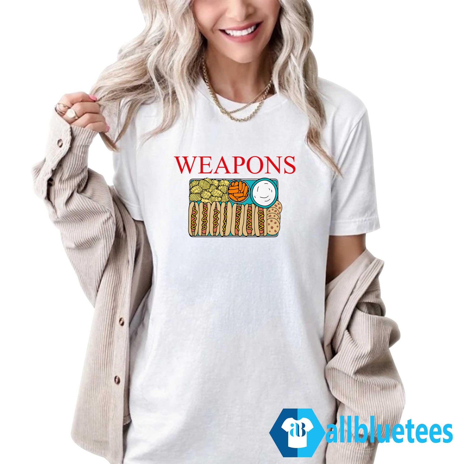 Weapons Hot Dog Shirt