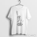 Welcome To Fear City Statue Of Liberty Skeleton T Shirt
