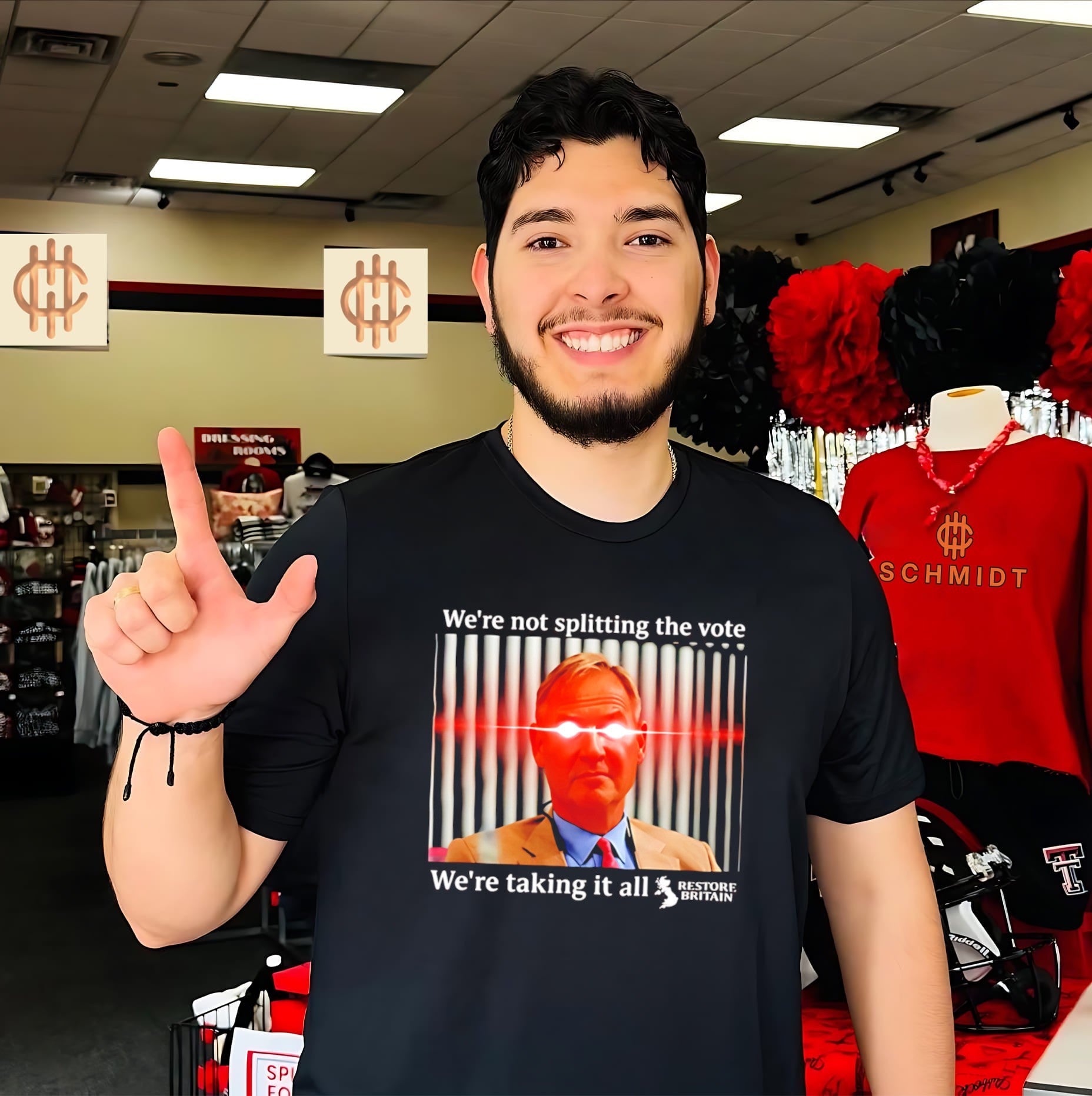 We’re Not Splitting The Vote We’re Taking It All Restore Britain Shirt