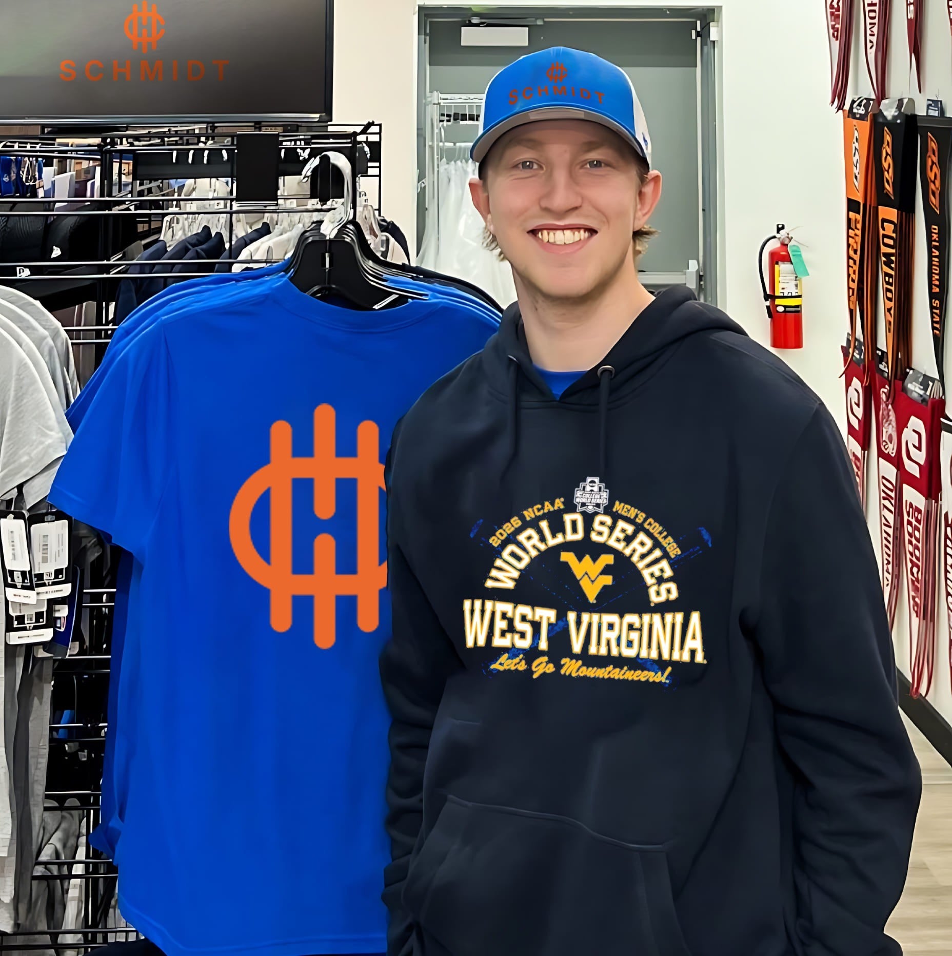 West Virginia Let’s go Mountaineers 2026 NCAA Men’s College World Series shirt