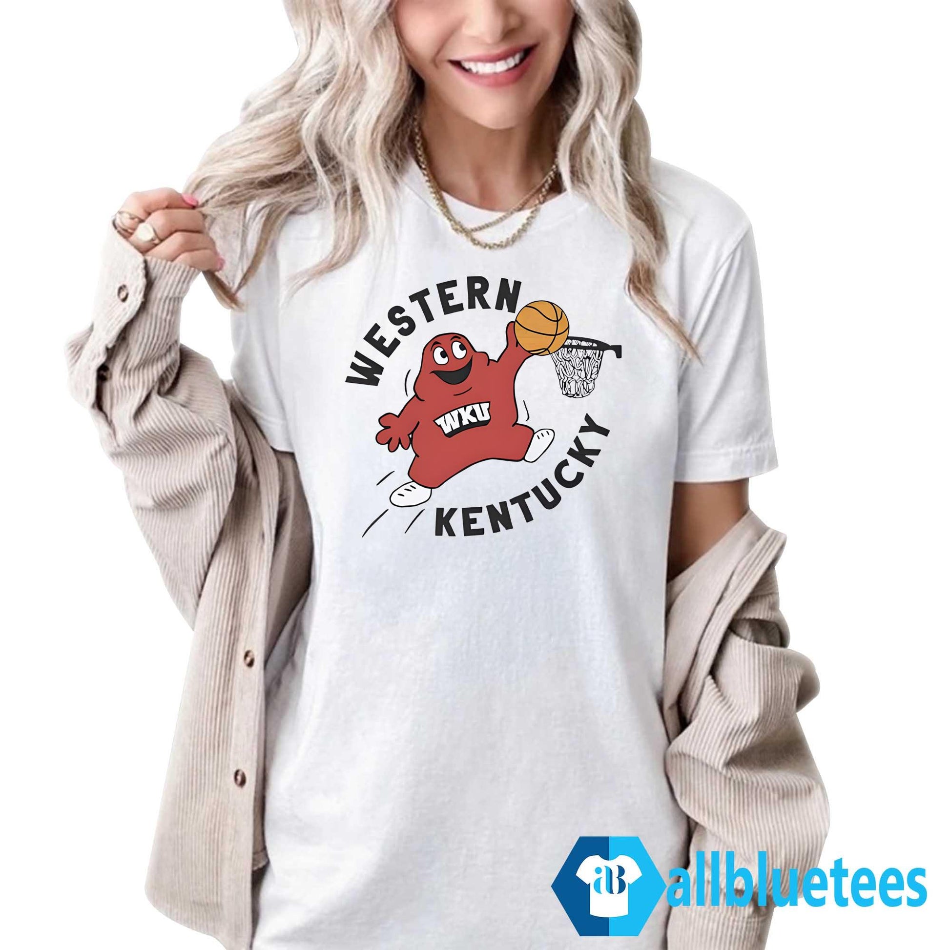 Western Kentucky Hilltoppers Basketball Mascot Shirt