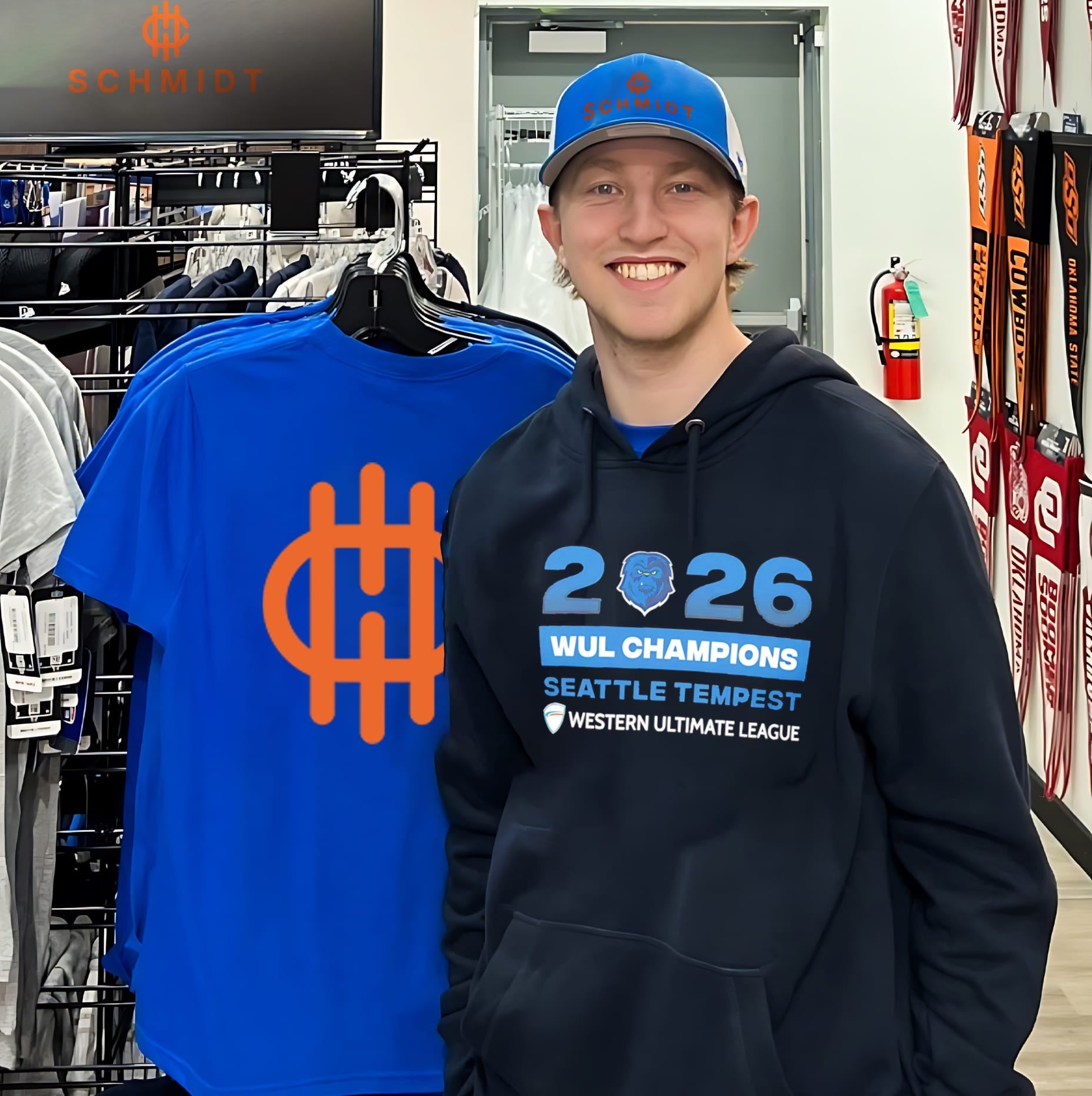 Western Ultimate League 2026 Seattle Tempest Champion shirt