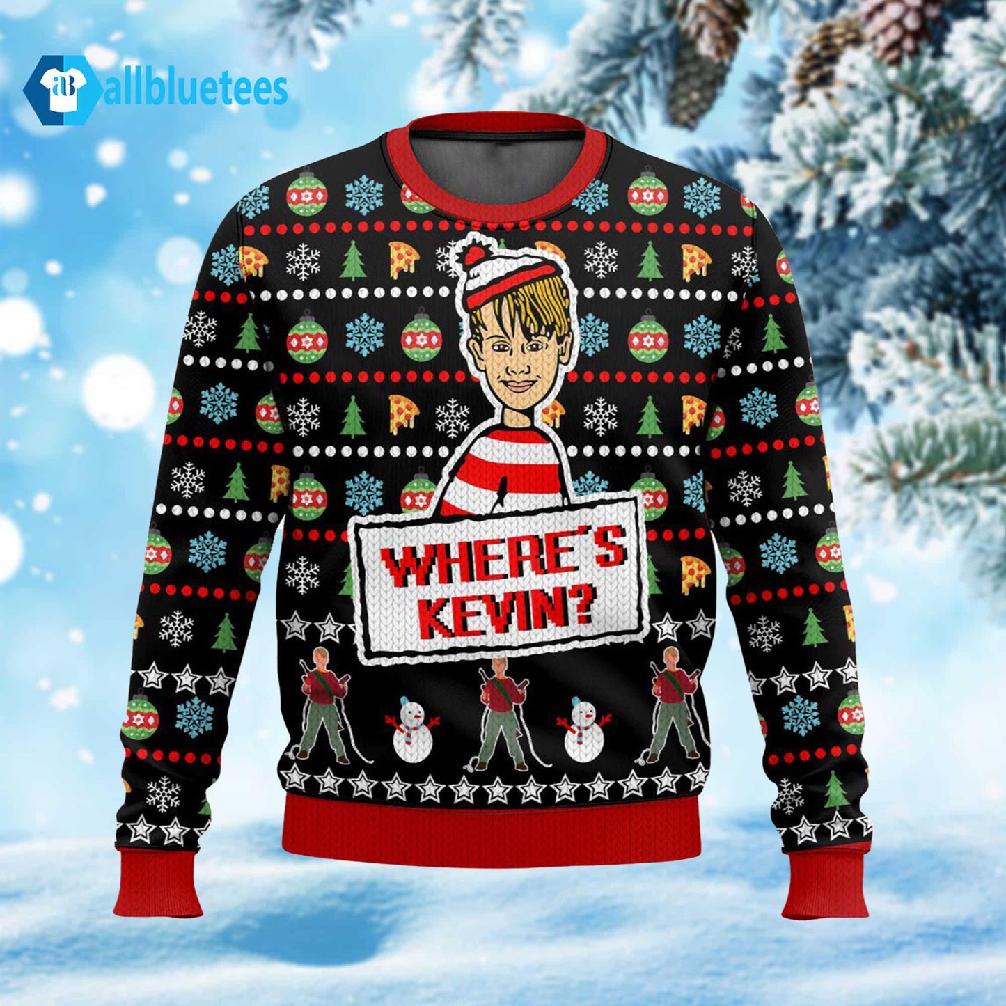 Where Is Kevin Ugly Christmas Sweater