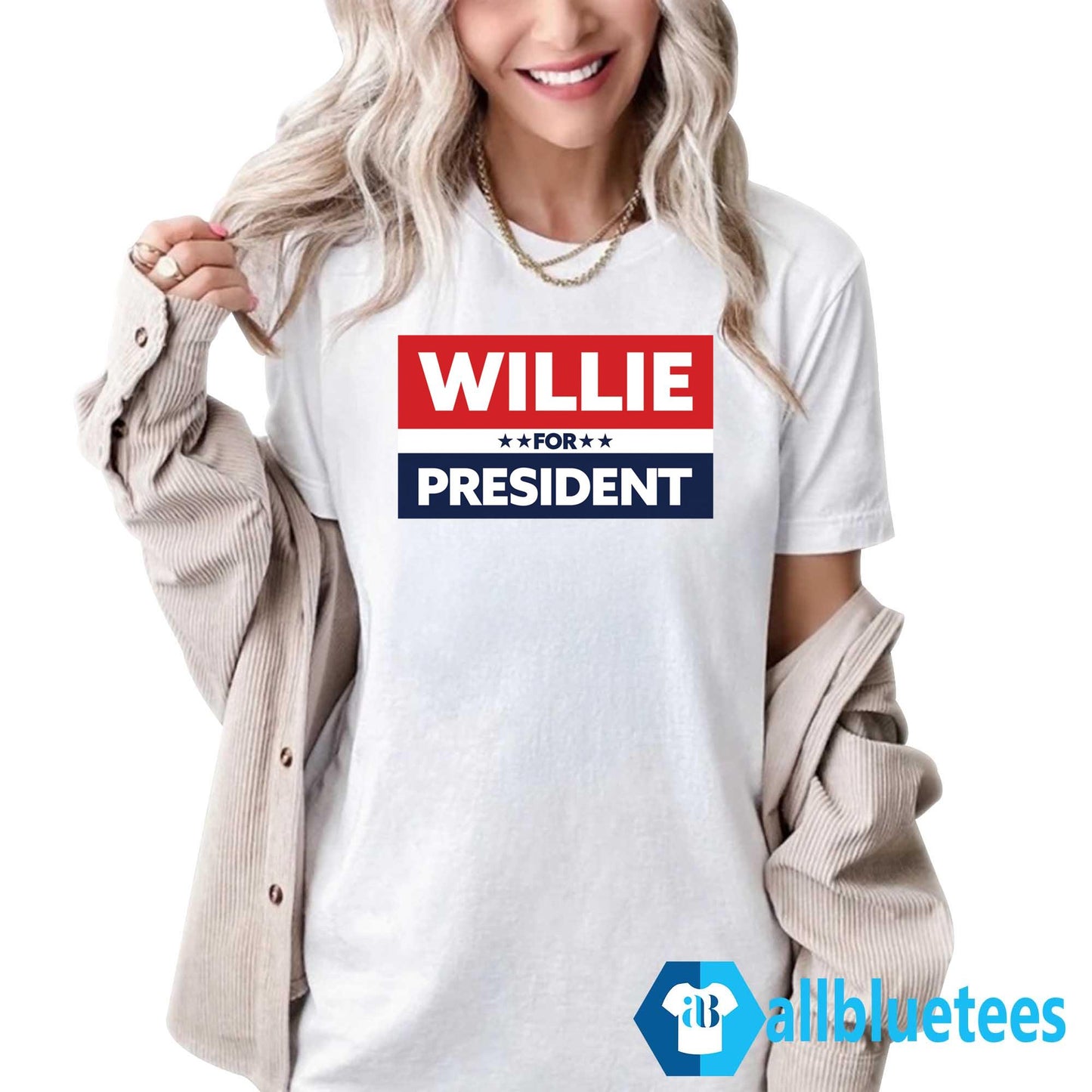 Willie Nelson 2024 Willie For President Shirt