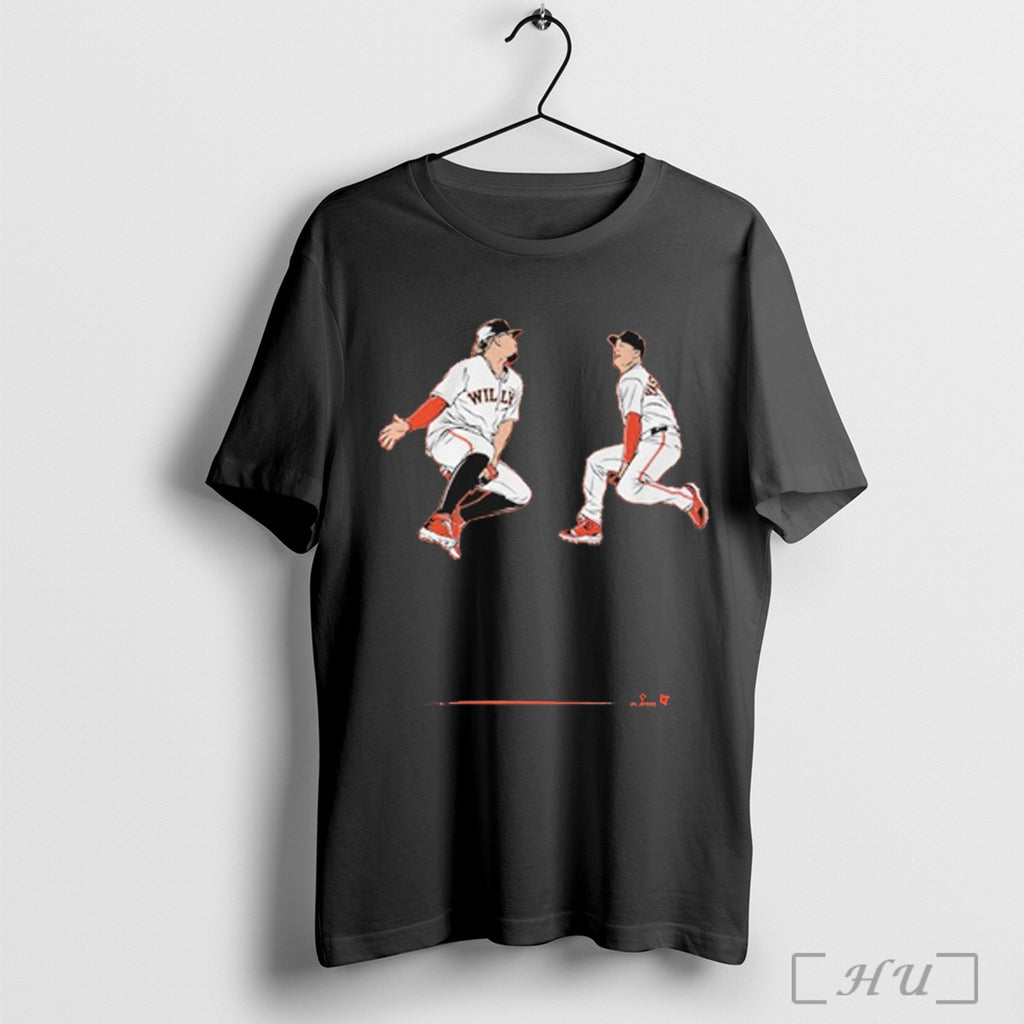 Willy Adames And Mike Yastrzemski Mad Hops T Shirt