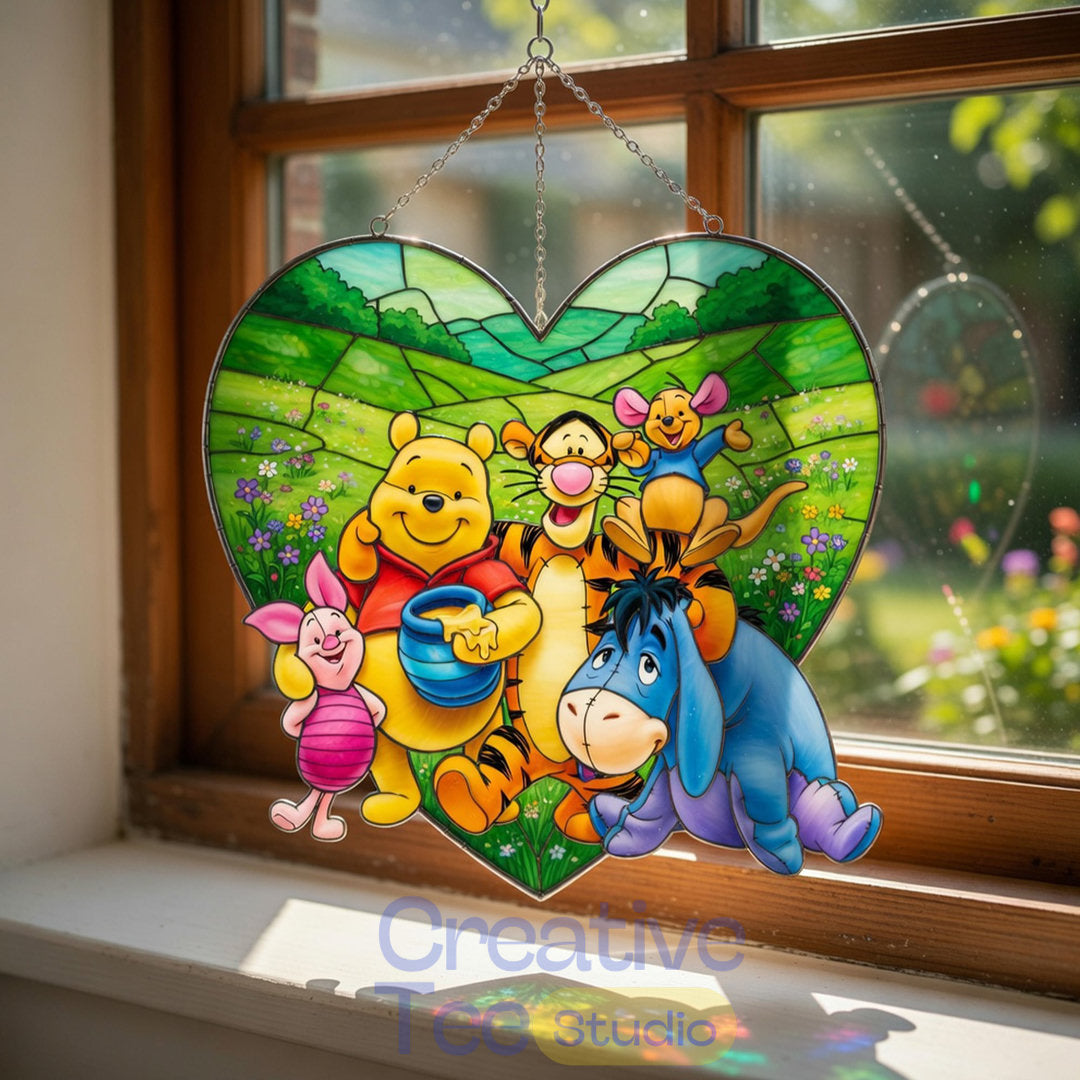 Winnie The Pooh Premium Suncatcher Home Decor