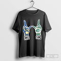 Wisconsin Sports Teams Hands Milwaukee Brewers X Green Bay Packers