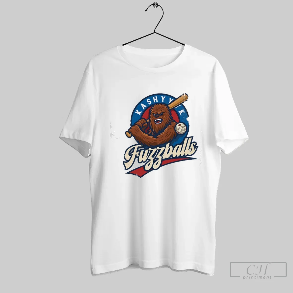 Wookiee Kashyyyk Fuzzballs T Shirt