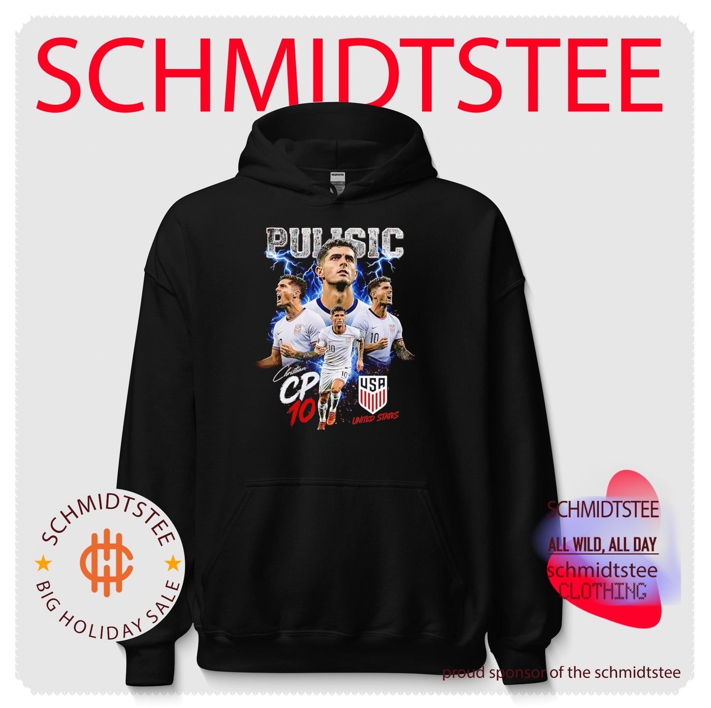 World Cup 2026 Christian Pulisic United States graphic shirt