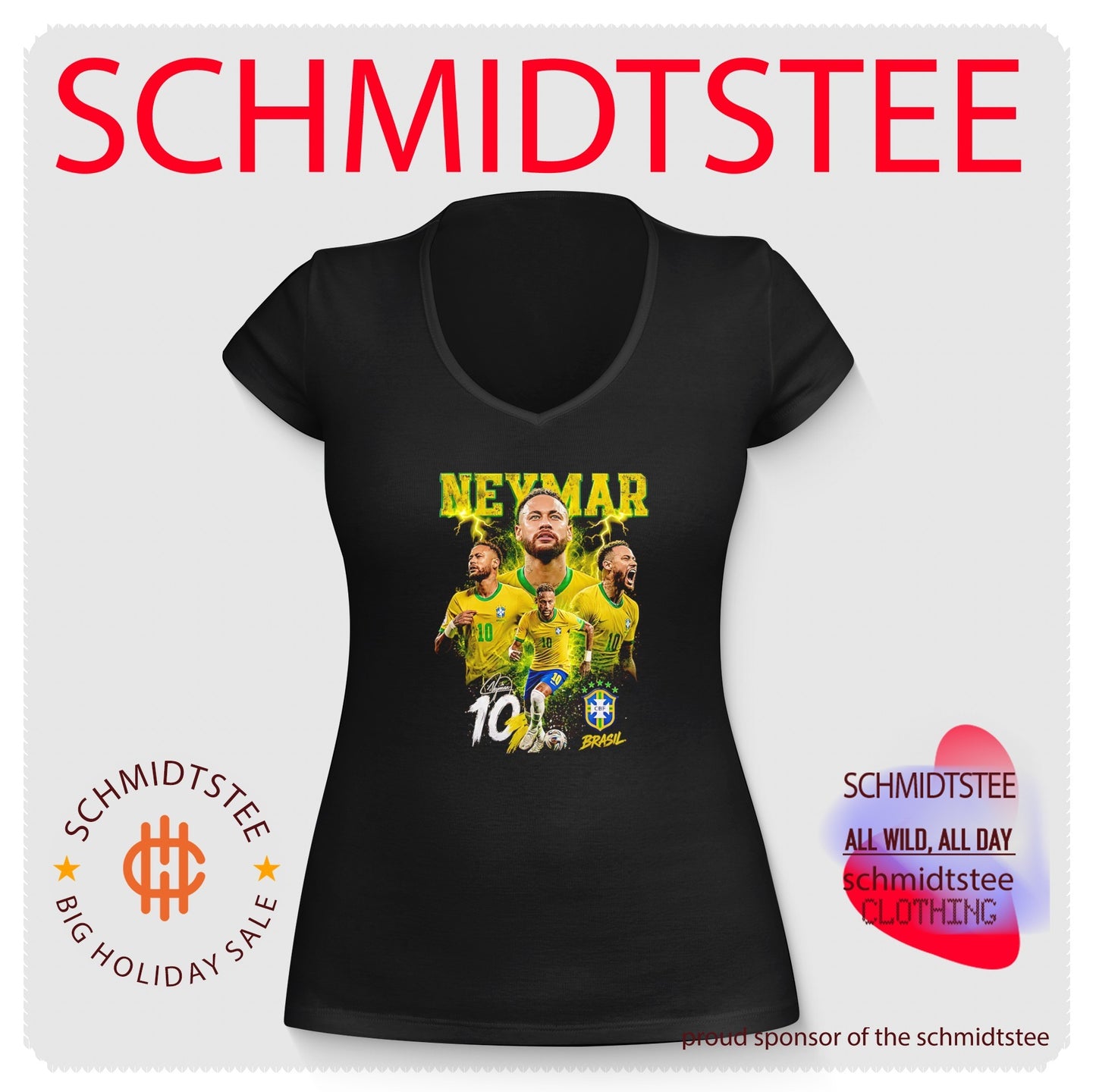 World Cup 2026 Neymar Graphic shirt