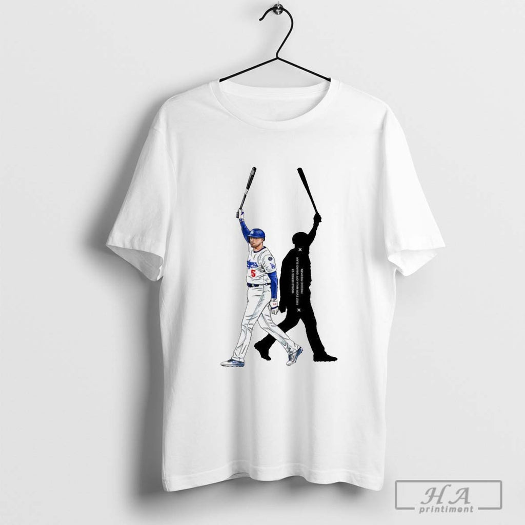 World Series First Ever Walk Off Grand Slam Freddie Freeman Los Angeles Dodgers 2024 Mlb