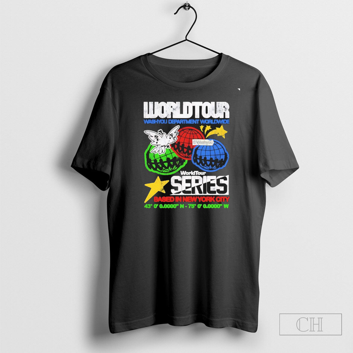 World Tour Washu Department Worldwide World Tour Series Based In Nyc Shirt