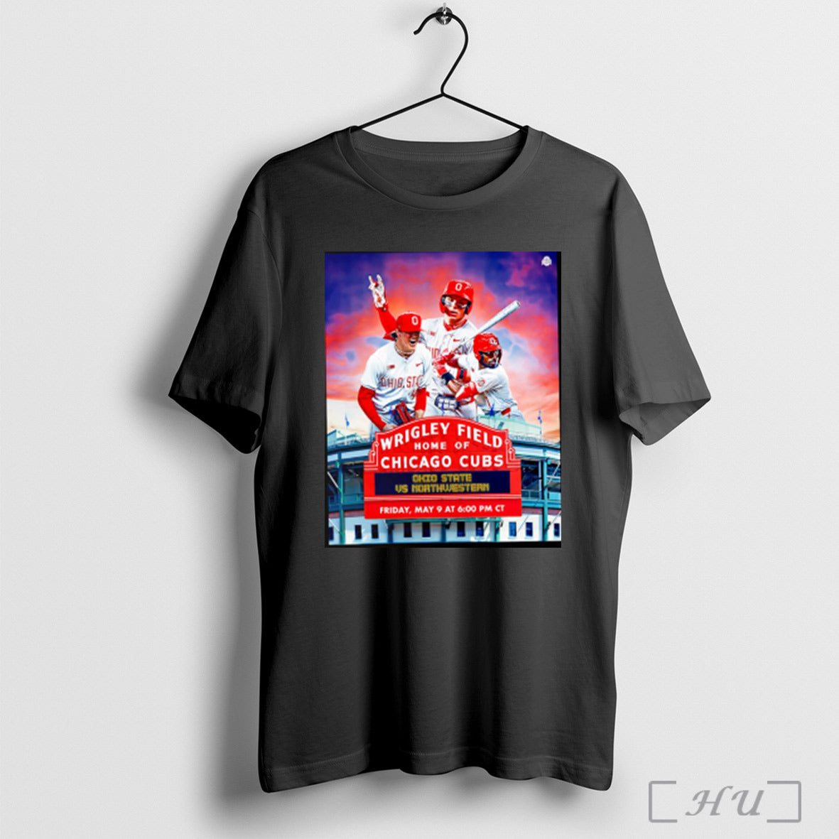 Wrigley Field Home Of Chicago Cubs Ohio State Vs Northwestern T Shirt