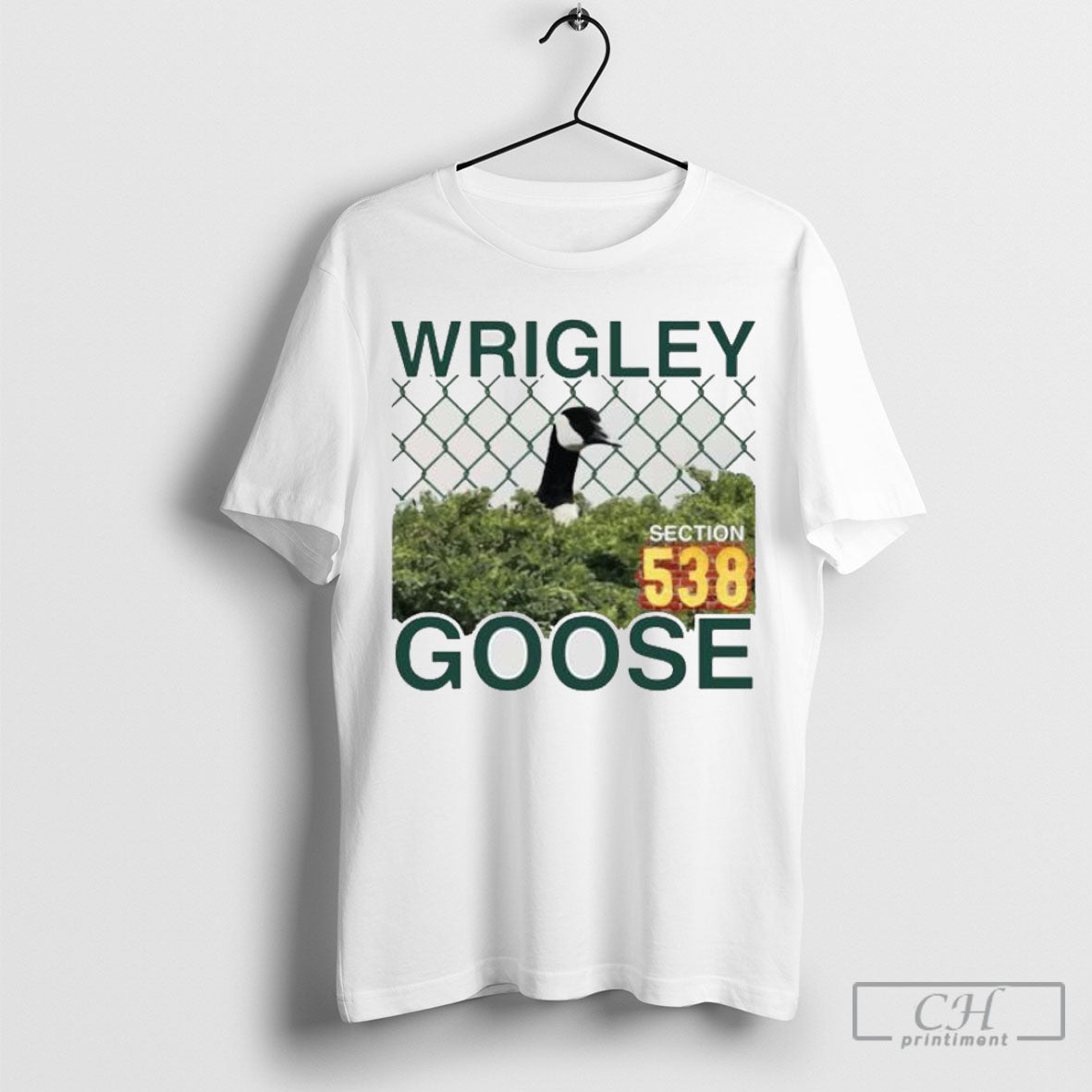 Wrigley Goose Section 538 Never Forget Tee Shirt