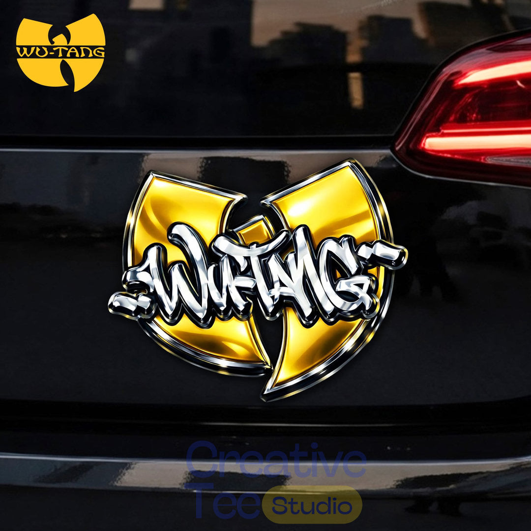 Wu-Tang Clan Premium 3D Car Name Badge