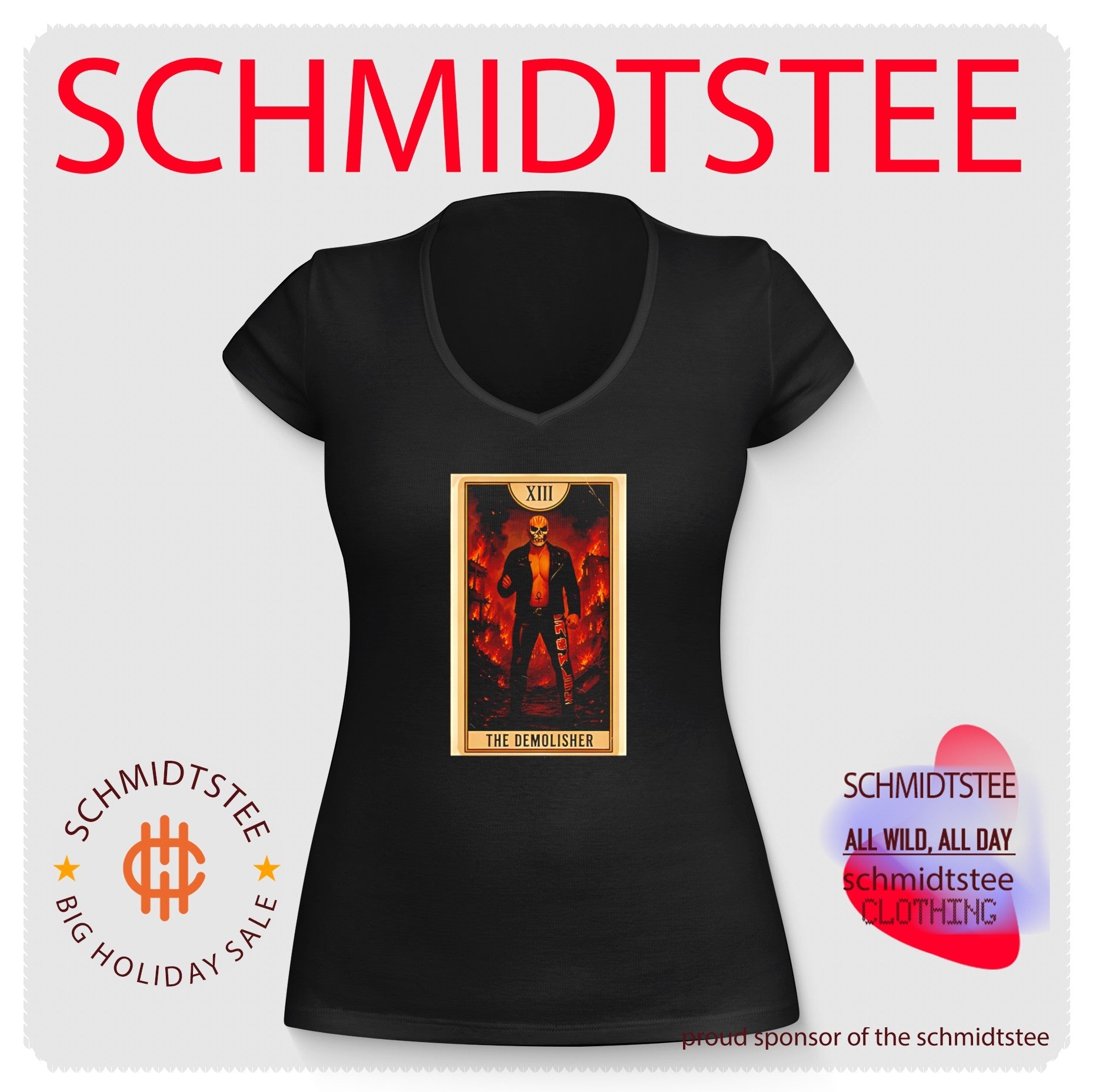 XIII the demolisher tarot card vintage shirt