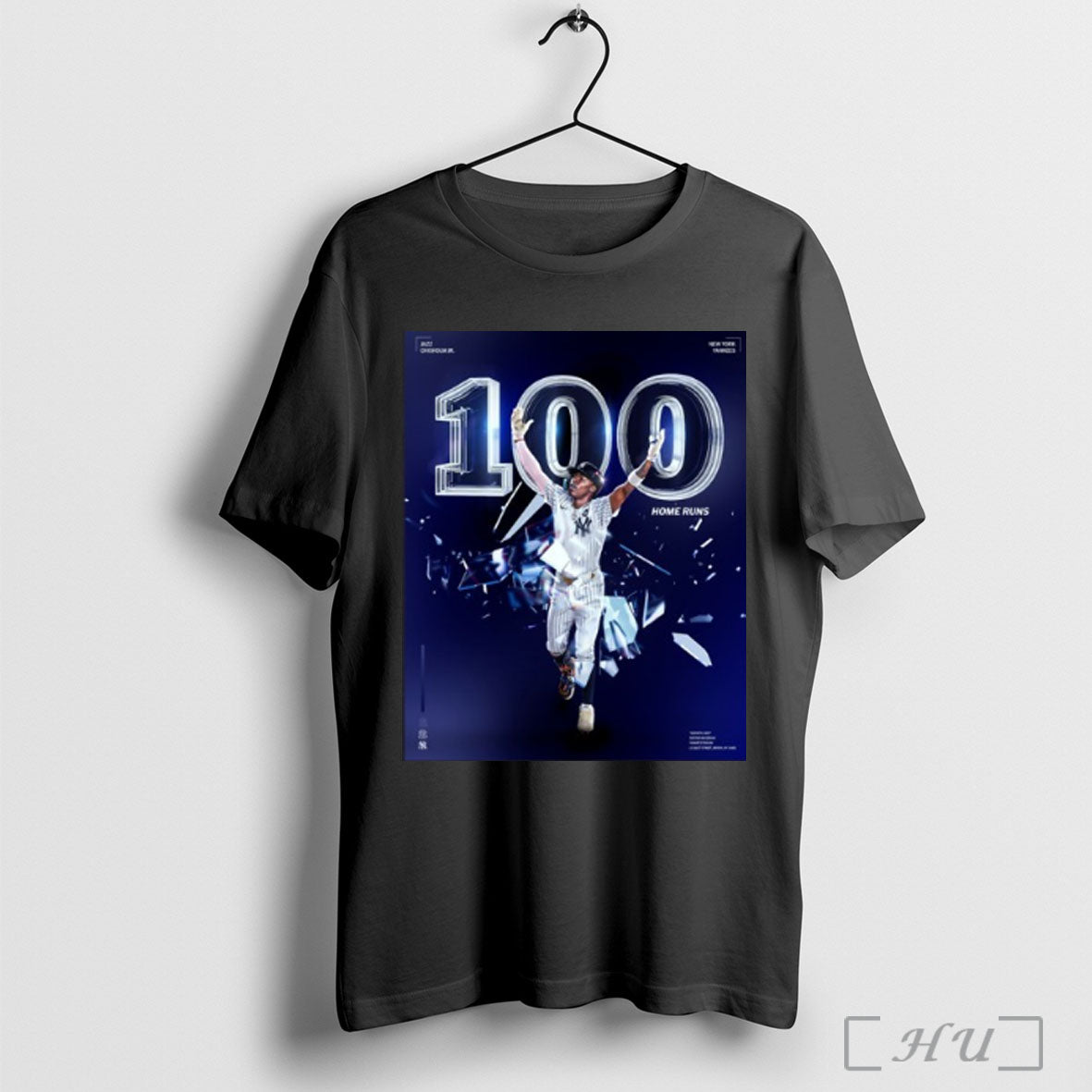 Yankees Jazz Chisholm Jr 100 Hr T Shirt