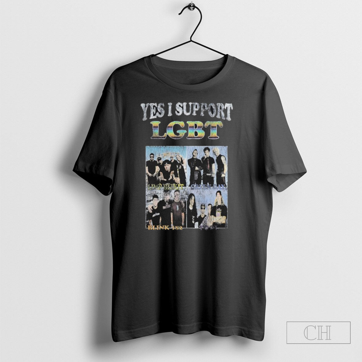 Yes I Support Lgtb Limp Bizkit Gren Day Blink 182 Vintage Shirt
