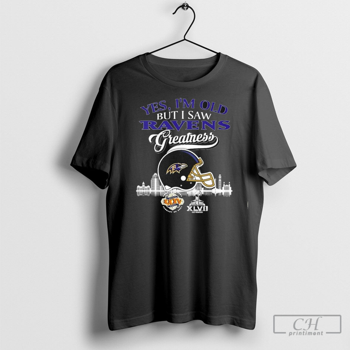 Yes Im Old But I Saw Baltimore Ravens Greatness Helmet Shirt Sweater