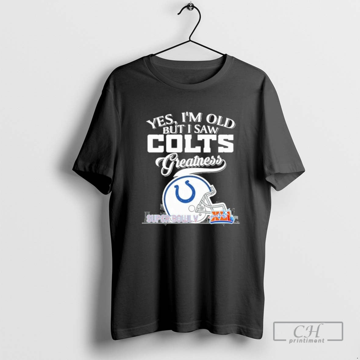 Yes Im Old But I Saw Indianapolis Colts Greatness City Logo