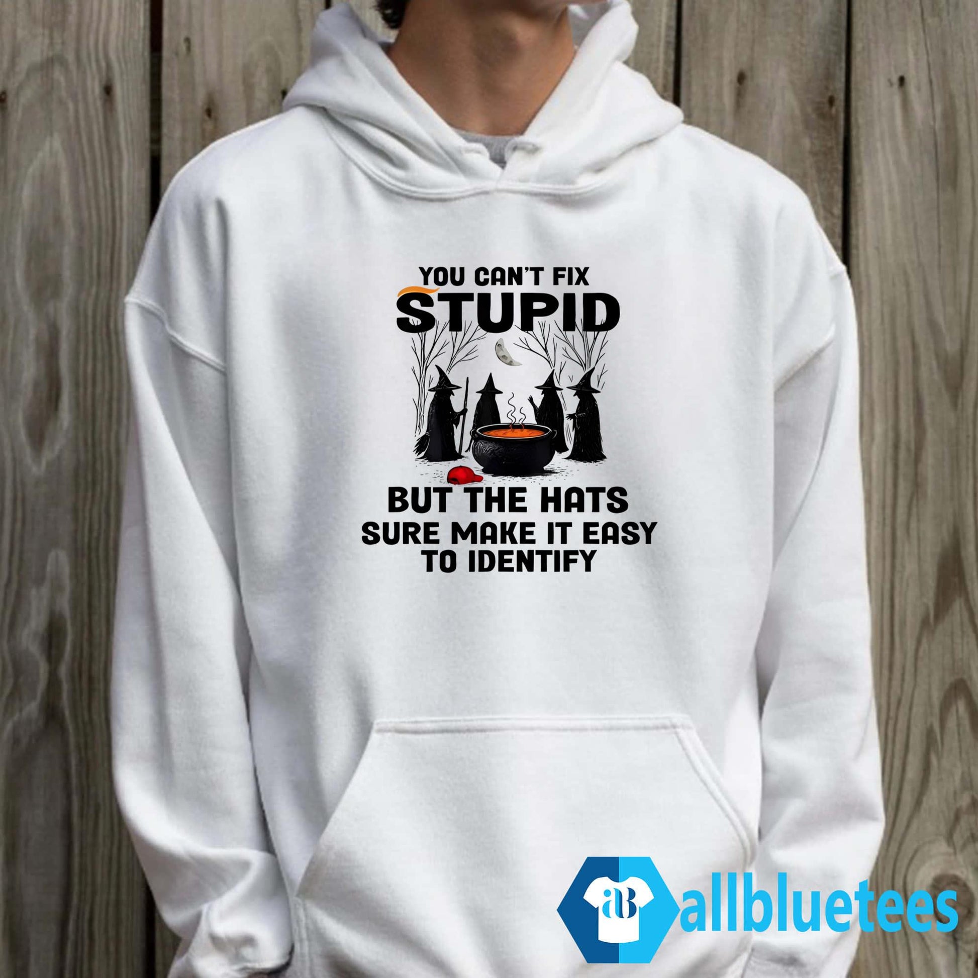 You Can’t Fix Stupid But The Hats Sure Make It Easy To Identify T-Shirt
