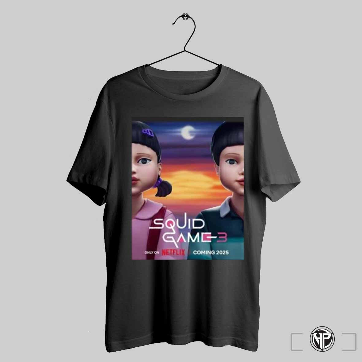 Young Hee And Cheol Su Squid Game Season 3 Coming 2025 Shirt Trending