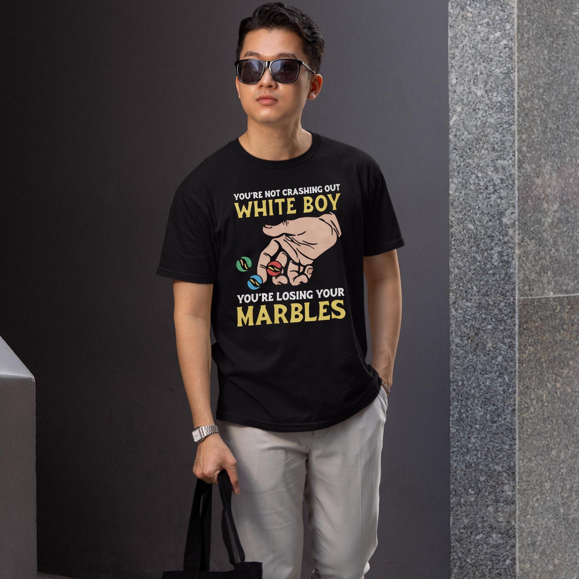 You’re Not Crashing Out White Boy You’re Losing Your Marbles Shirt
