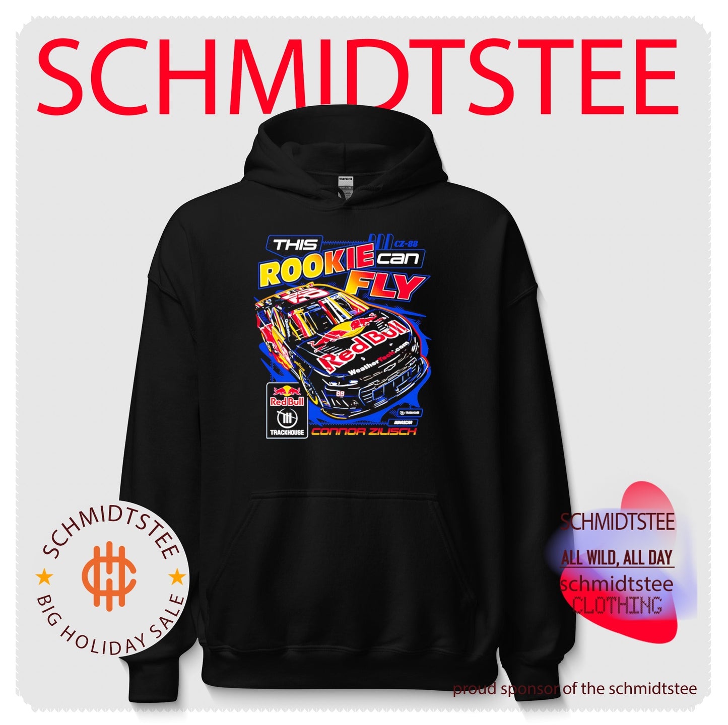 Zilisch Trackhouse 88 Red Bull This Rookie Can Fly shirt