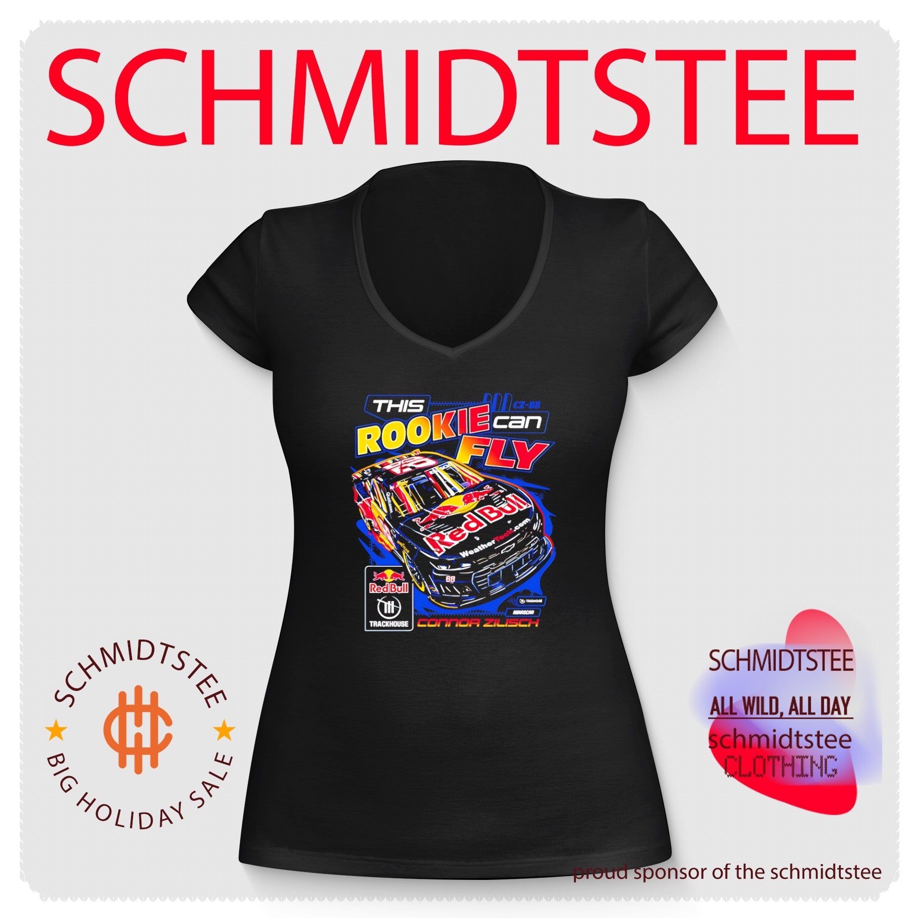 Zilisch Trackhouse 88 Red Bull This Rookie Can Fly shirt