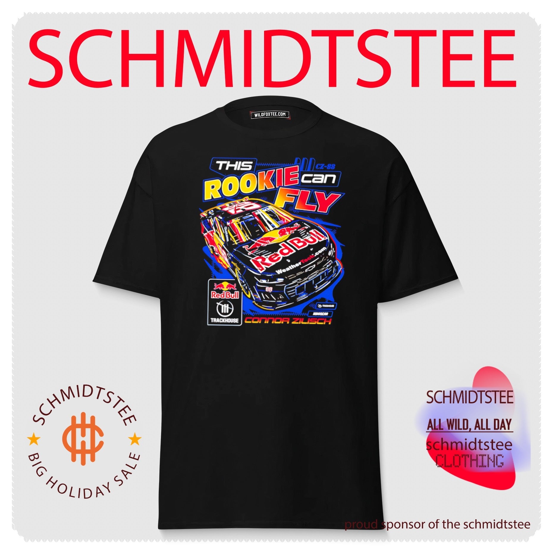 Zilisch Trackhouse 88 Red Bull This Rookie Can Fly shirt