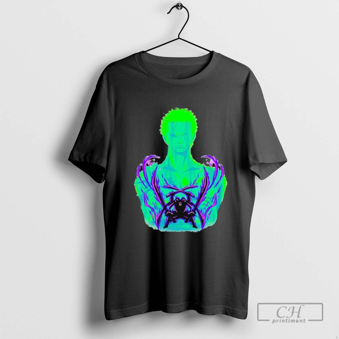 Zoro Demon Swords T Shirt Sweater