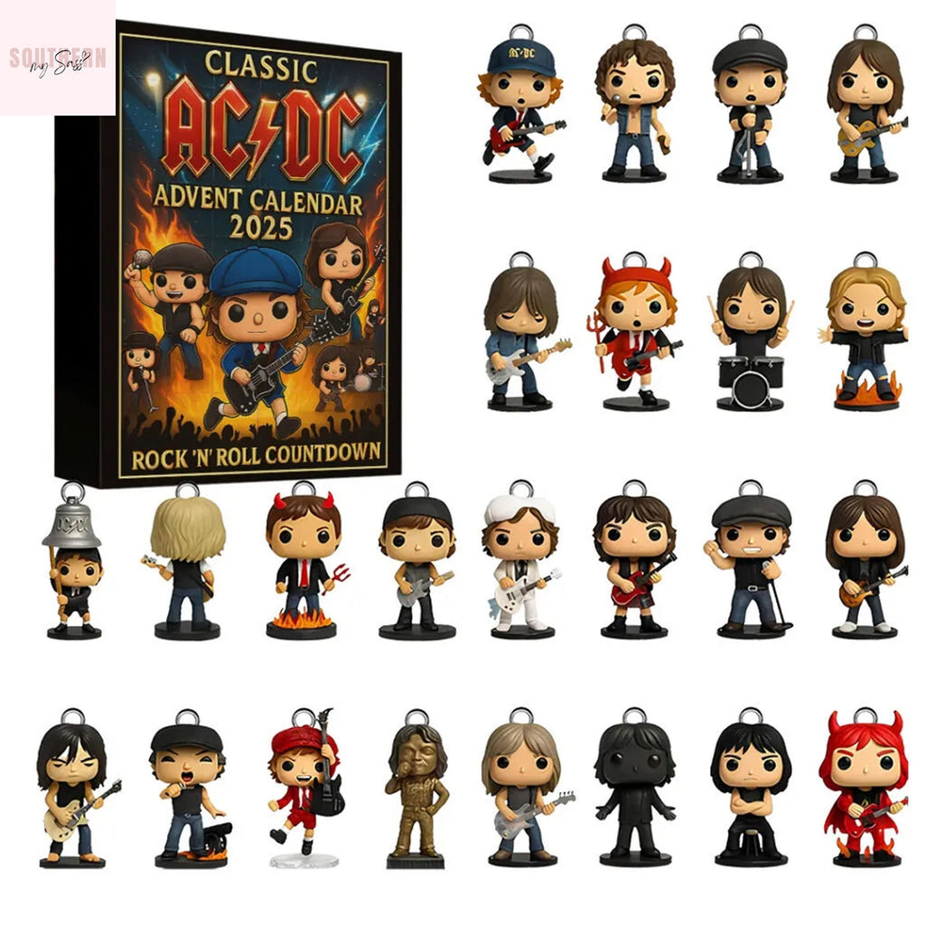 AC DC Rock N Roll Countdown 2025 Advent Calendar
