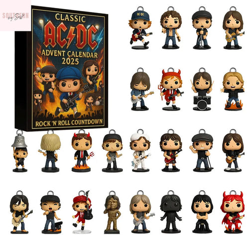 AC DC Rock N Roll Countdown 2025 Advent Calendar