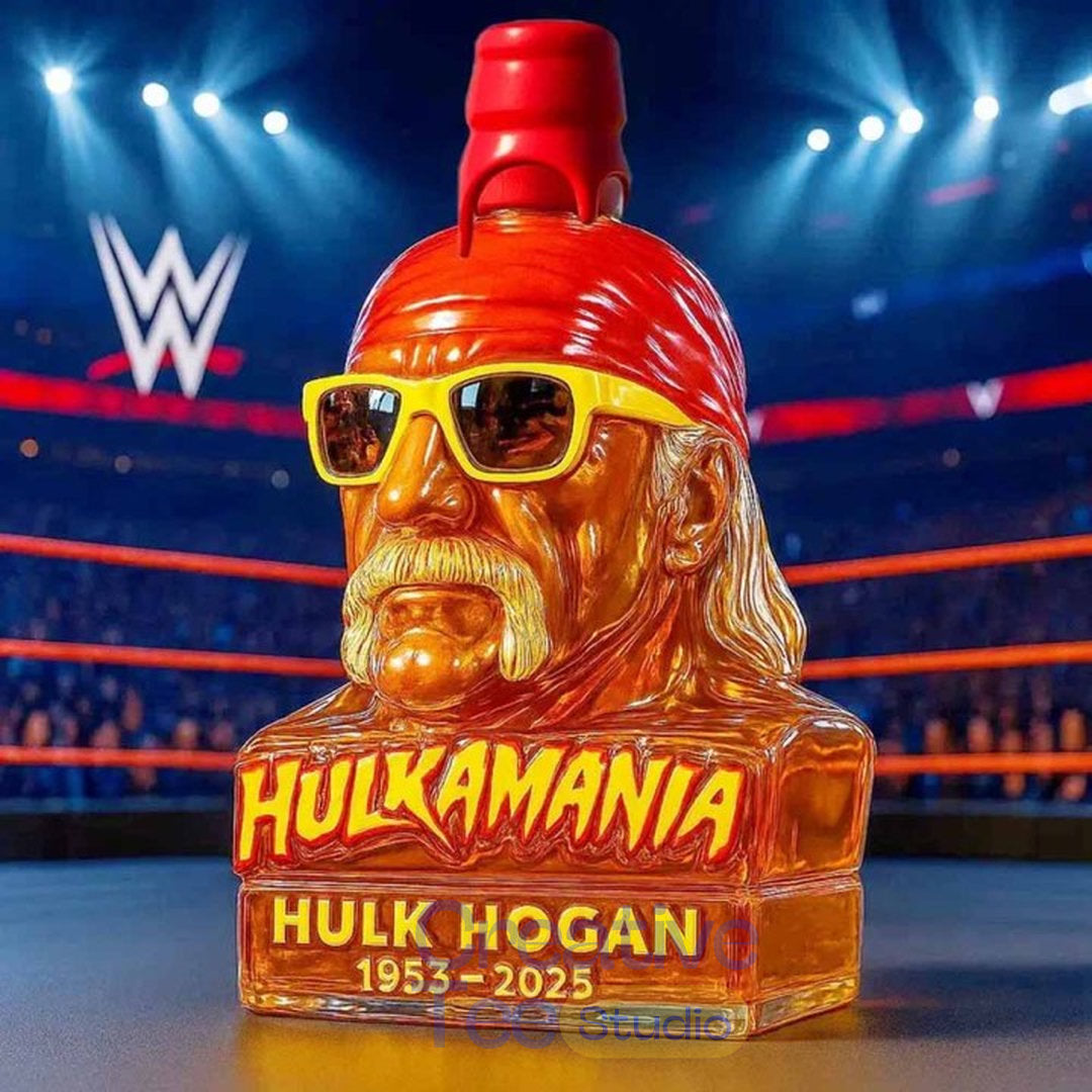 Hulk Hogan 1953 Memorial Limited Edition Whiskey Bottle