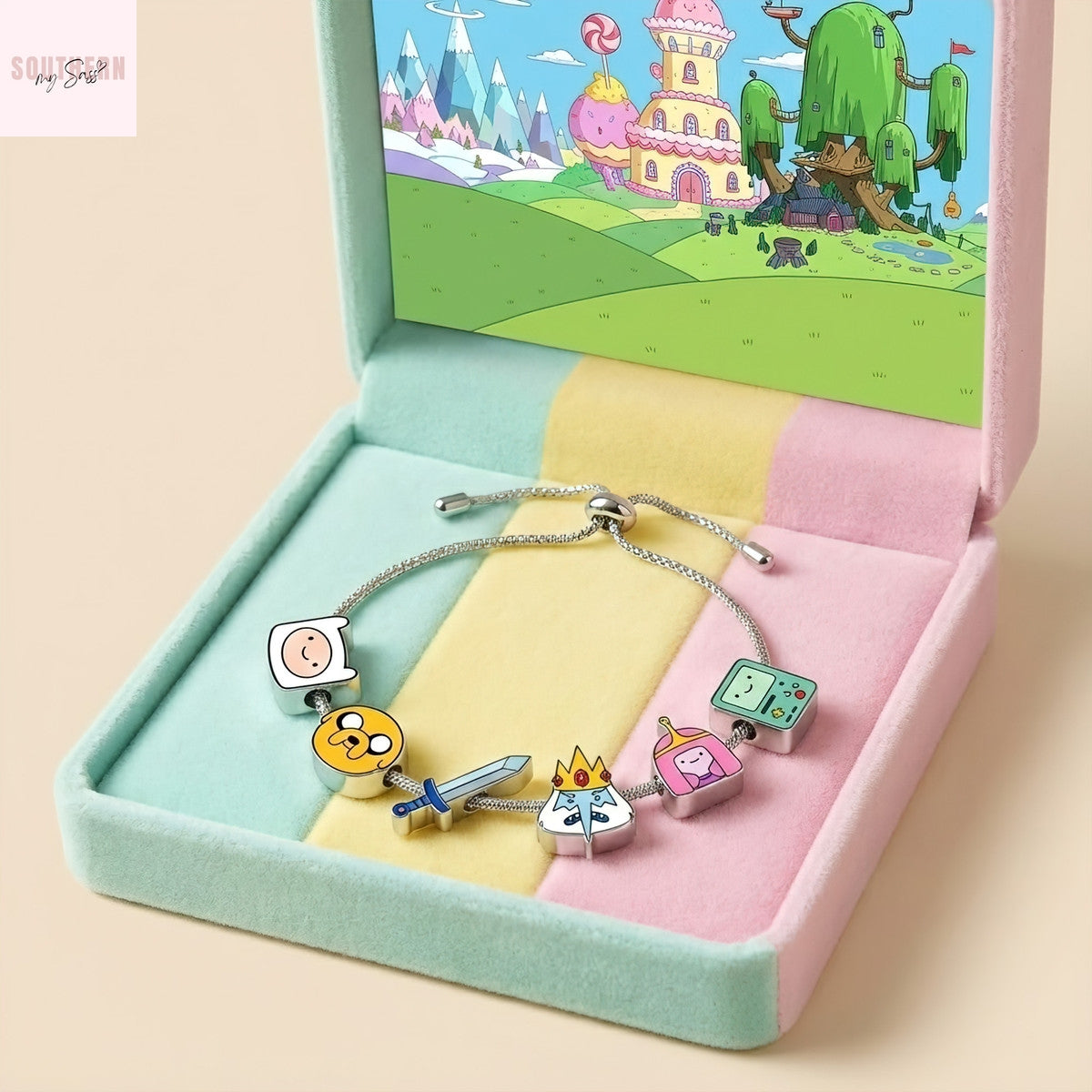 Adventure Time Charm Bracelet