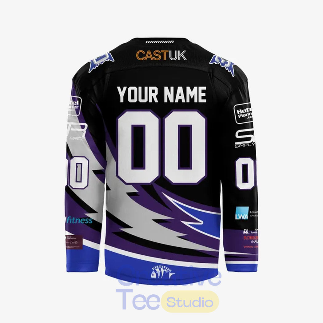 Manchester Storm 2026 Retro Night Custom Hockey Jersey
