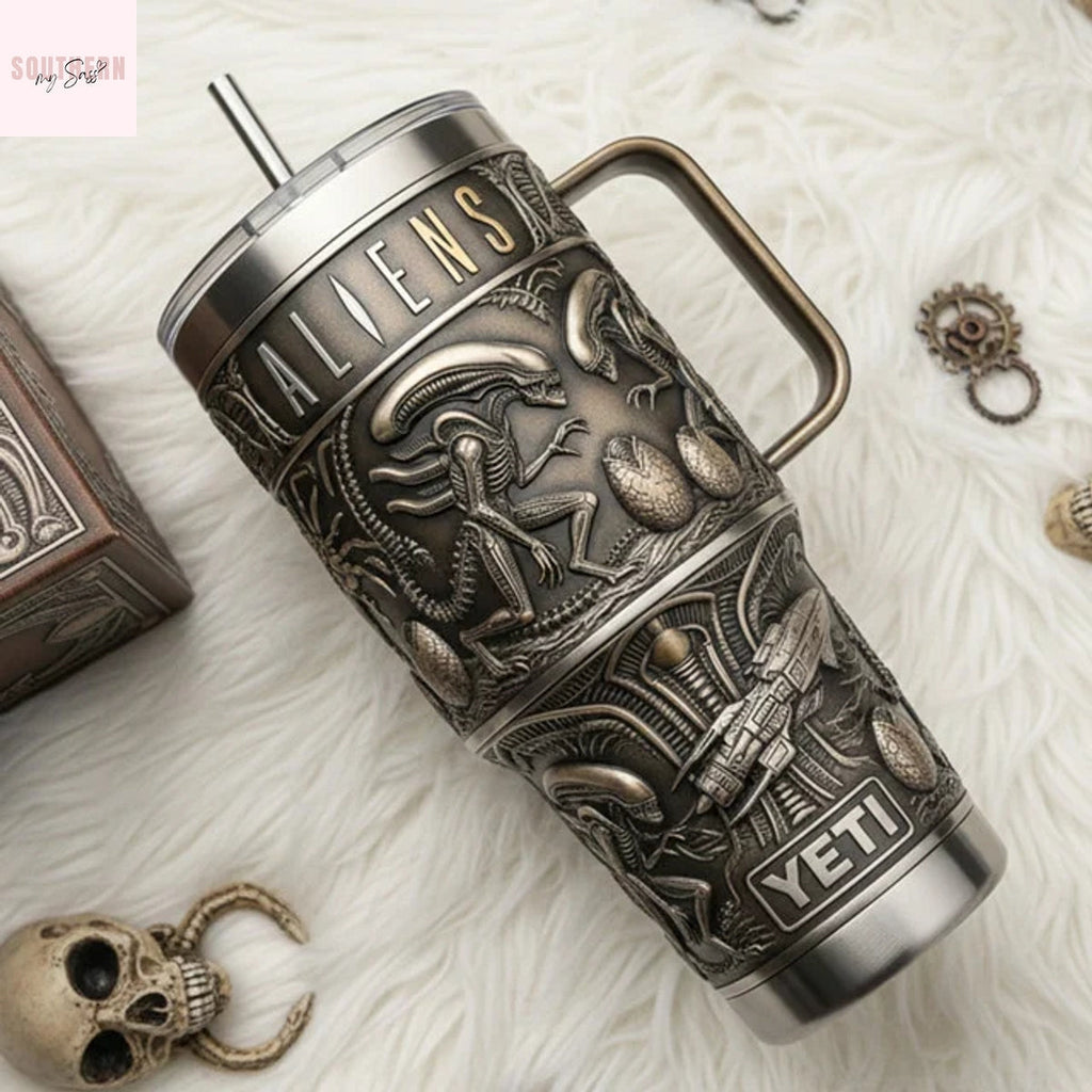 Aliens Game Over, Man Game Over Tumbler
